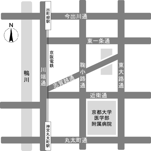 芝蘭会館周辺地図
